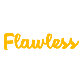 Flawless Decal (Yellow)